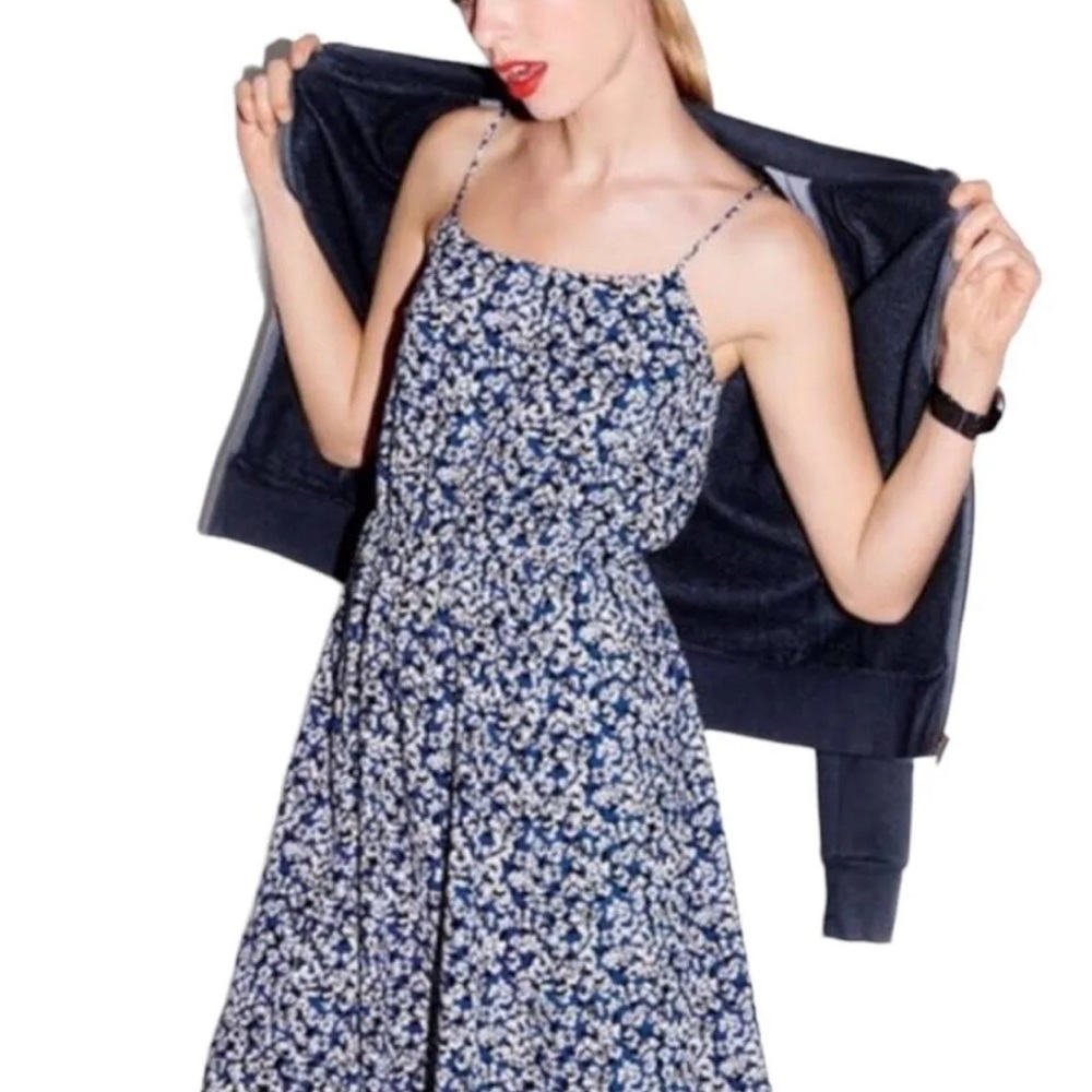 JCrew Floral Dress with Pockets